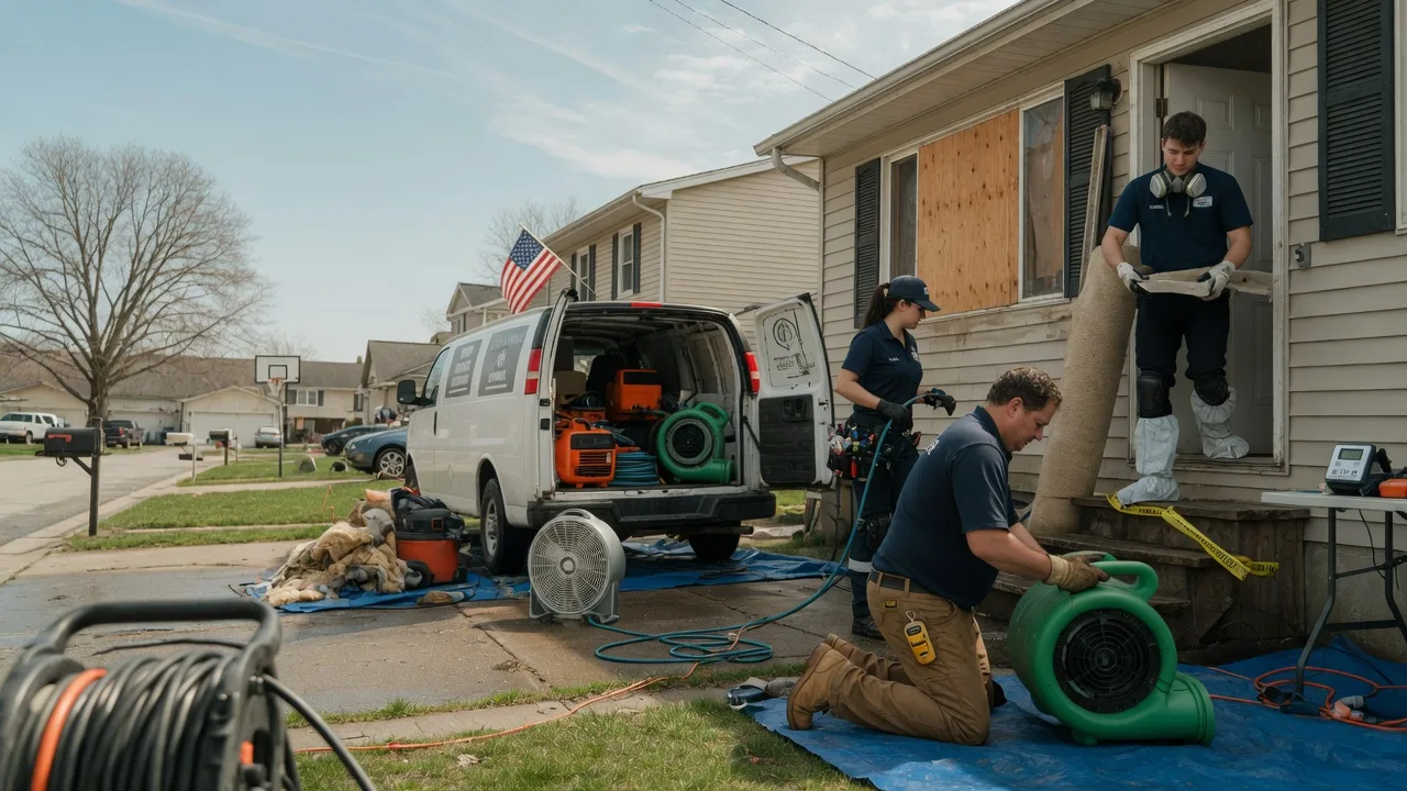 Water Damage Restoration in Watertown, SD near me